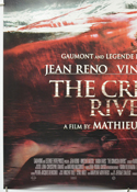 THE CRIMSON RIVERS (Bottom Left) Cinema One Sheet Movie Poster
