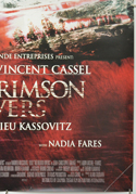 THE CRIMSON RIVERS (Bottom Right) Cinema One Sheet Movie Poster