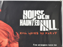 HOUSE ON HAUNTED HILL (Top Right) Cinema Quad Movie Poster