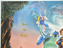 THE MAGIC SWORD QUEST FOR CAMELOT (Top Left) Cinema Quad Movie Poster