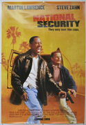 NATIONAL SECURITY Cinema One Sheet Movie Poster