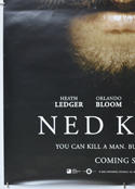 NED KELLY (Bottom Left) Cinema One Sheet Movie Poster
