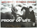 PROOF OF LIFE Cinema Quad Movie Poster