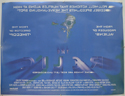THE RELIC (Back) Cinema Quad Movie Poster