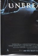 UNBREAKABLE (Bottom Left) Cinema One Sheet Movie Poster