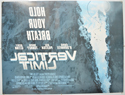 VERTICAL LIMIT (Back) Cinema Quad Movie Poster