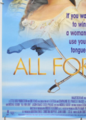 ALL FOR LOVE (Bottom Left) Cinema One Sheet Movie Poster