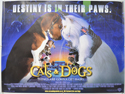CATS AND DOGS Cinema Quad Movie Poster