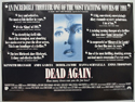 DEAD AGAIN Cinema Quad Movie Poster