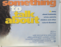 SOMETHING TO TALK ABOUT (Bottom Right) Cinema Quad Movie Poster