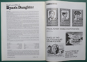 RYAN’S DAUGHTER – Original Cinema Exhibitors Press Book - Inside