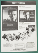 SUDDEN IMPACT – Cinema Exhibitors Campaign Press Book - Back