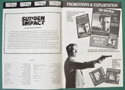 SUDDEN IMPACT – Cinema Exhibitors Campaign Press Book - Inside