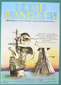 TIME BANDITS – Cinema Exhibitors Synopsis / Credits Booklet – Front 