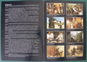 TIME BANDITS – Cinema Exhibitors Synopsis / Credits Booklet - Inside
