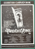 TWILIGHT ZONE - THE MOVIE – Cinema Exhibitors Campaign Press Book - Front