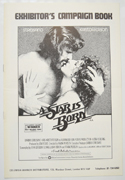 A STAR IS BORN Cinema Exhibitors Campaign Pressbook