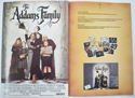 THE ADDAMS FAMILY Cinema Exhibitors Campaign Pressbook - INSIDE