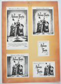 THE ADDAMS FAMILY Cinema Exhibitors Campaign Pressbook - BACK