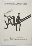 All That Jazz <p><i> Original 4 Page Cinema Exhibitors Campaign Pressbook </i></p>