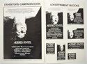 ALTERED STATES Cinema Exhibitors Campaign Pressbook - INSIDE