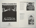 AMADEUS Cinema Exhibitors Campaign Pressbook - INSIDE