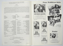 THE BLUE LAGOON Cinema Exhibitors Campaign Pressbook - INSIDE