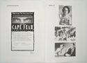CAPE FEAR Cinema Exhibitors Campaign Pressbook - INSIDE