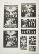 CAPE FEAR Cinema Exhibitors Campaign Pressbook - BACK
