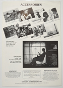THE COLOR PURPLE Cinema Exhibitors Campaign Pressbook - BACK