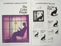 THE COLOR PURPLE Cinema Exhibitors Campaign Pressbook - INSIDE