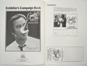 COMFORT AND JOY Cinema Exhibitors Campaign Pressbook - INSIDE
