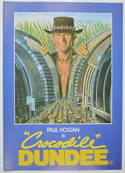CROCODILE DUNDEE Cinema Exhibitors Campaign Pressbook