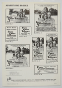 FRIED GREEN TOMATOES AT THE WHISTLE STOP CAFE Cinema Exhibitors Campaign Pressbook - BACK