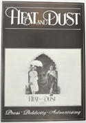 Heat And Dust <p><i> Original 4 Page Cinema Exhibitors Campaign Pressbook </i></p>