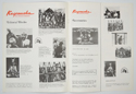 KAGEMUSHA Cinema Exhibitors Campaign Pressbook - INSIDE