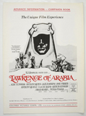 Lawrence Of Arabia <p><i> Original 4 Page Cinema Exhibitors Campaign Pressbook </i></p>
