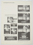 Marathon Man <p><i> Original Single Page Cinema Exhibitor's Campaign Pressbook </i></p>