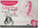 Martha Meet Frank, Daniel And Laurence  <p><i> Original 6 Page Cinema Exhibitors Campaign Pressbook </i></p>
