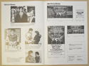 THE PHILADELPHIA EXPERIMENT Cinema Exhibitors Campaign Press Book - BACK