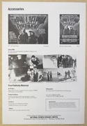 THE PHILADELPHIA EXPERIMENT Cinema Exhibitors Campaign Press Book - INSIDE