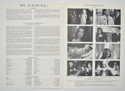 SCANDAL Cinema Exhibitors Campaign Pressbook - INSIDE