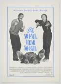 See No Evil, Hear No Evil <p><i> Original 4 Page Cinema Exhibitors Campaign Pressbook </i></p>