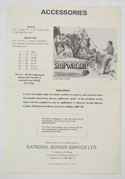 SHIPWRECK Cinema Exhibitors Campaign Pressbook - BACK