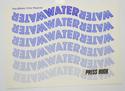 WATER Cinema Exhibitors Campaign Pressbook
