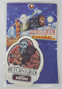 STAR WARS : THE RETURN OF THE JEDI (Baby Ewoks) Fun Products International 12 pack Sticker Set