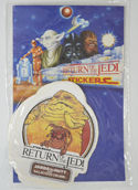 STAR WARS : THE RETURN OF THE JEDI (Jabba the Hutt) Fun Products International 12 pack Sticker Set