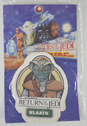STAR WARS : THE RETURN OF THE JEDI (Klaatu) Fun Products International 12 pack Sticker Set