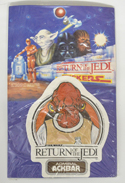 Star Wars : The Return Of The Jedi - Fun Products International Embossed Sticker - ADMIRAL ACKBAR