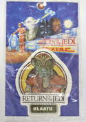 Star Wars : The Return Of The Jedi - Fun Products International Embossed Sticker - KLAATU